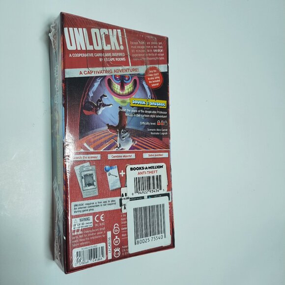 Unlock! Squeek & Sausage Escape Adventures Card Game - Picture 2 of 3